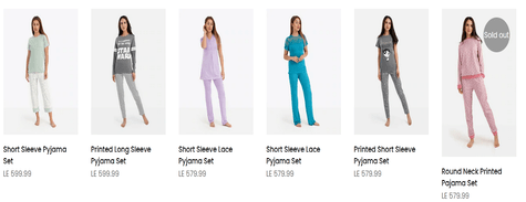 Comfortable nightwear in a variety of styles