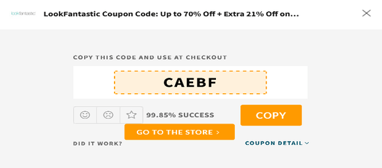 Look Fantastic Discount Code