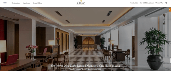 Oberoi Hotels Official Website