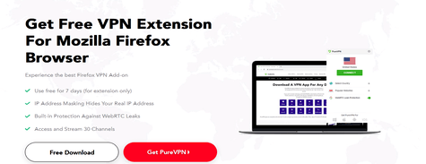 Firefox PureVPN Extension
